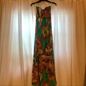 Alice & Trixie strapless maxi dress